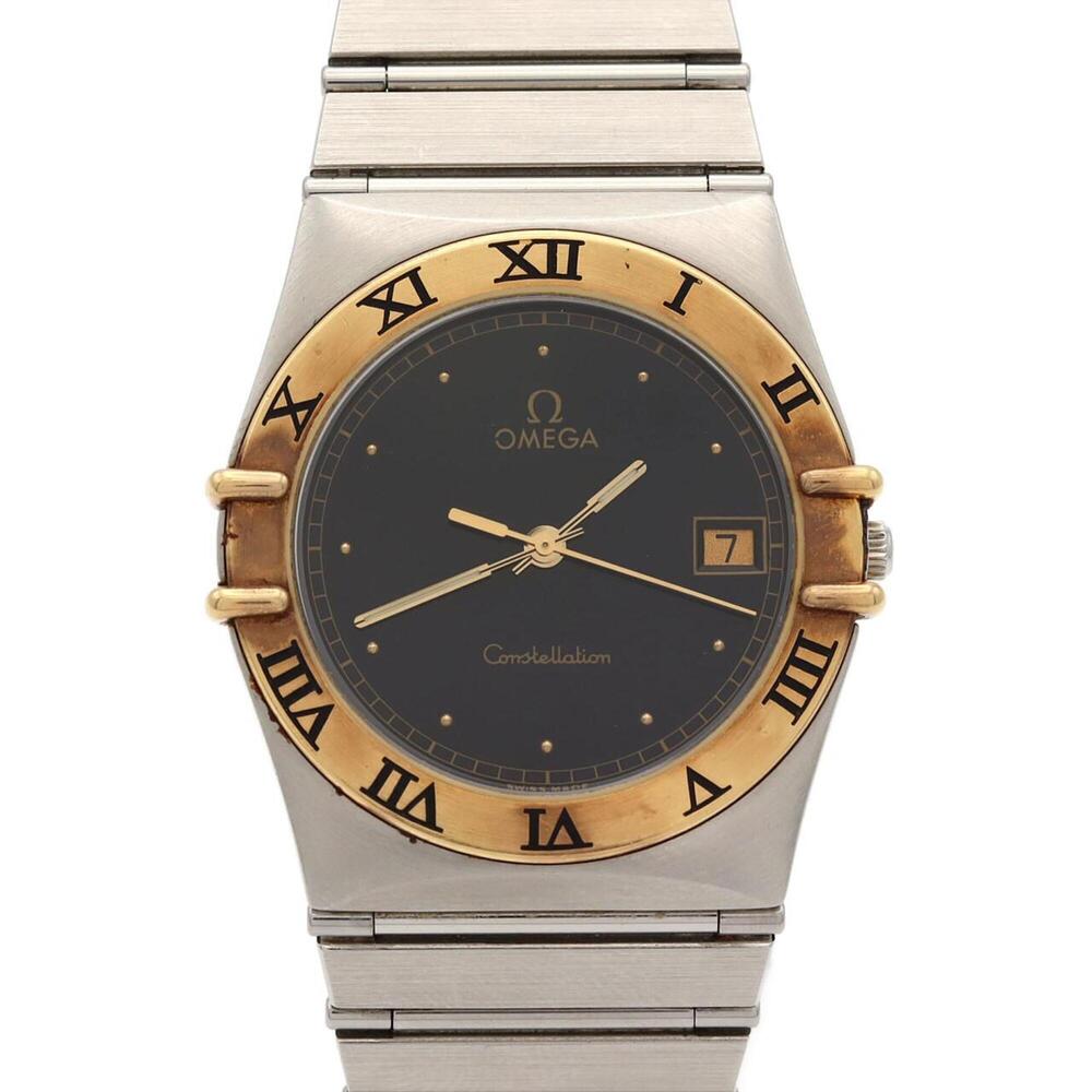 Omega Constellation Two-Tone Stainless Steel x Yellow Gold Quartz Watch